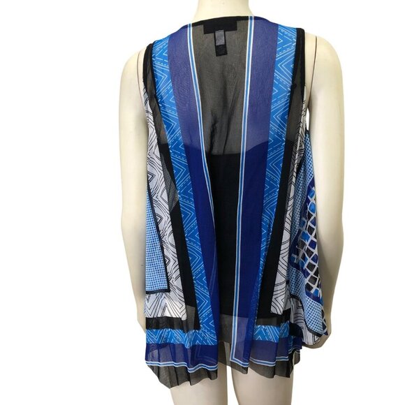 INC INTERNATIONAL CONCEPT LACE flowy TOP LG NEW WITHOUT TAG - Picture 4 of 7